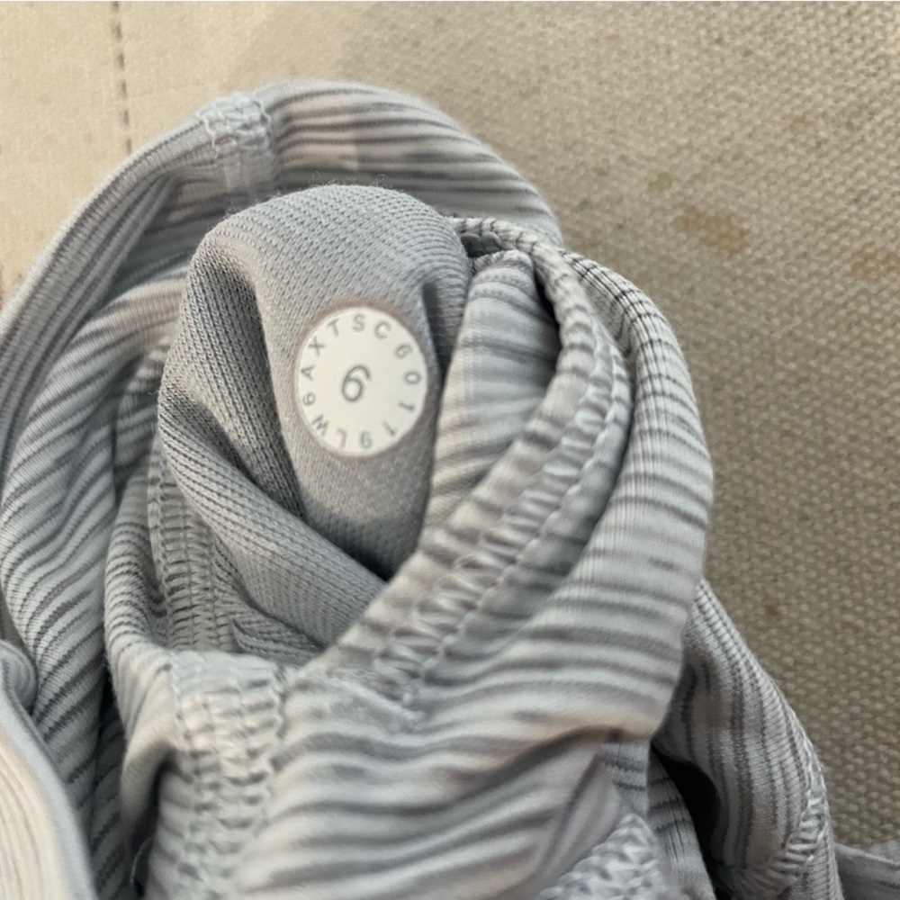Lululemon Wunder Under Crop (High-Rise) *21" Size 6 Wee Are From Space / Blue - Picture 7 of 13